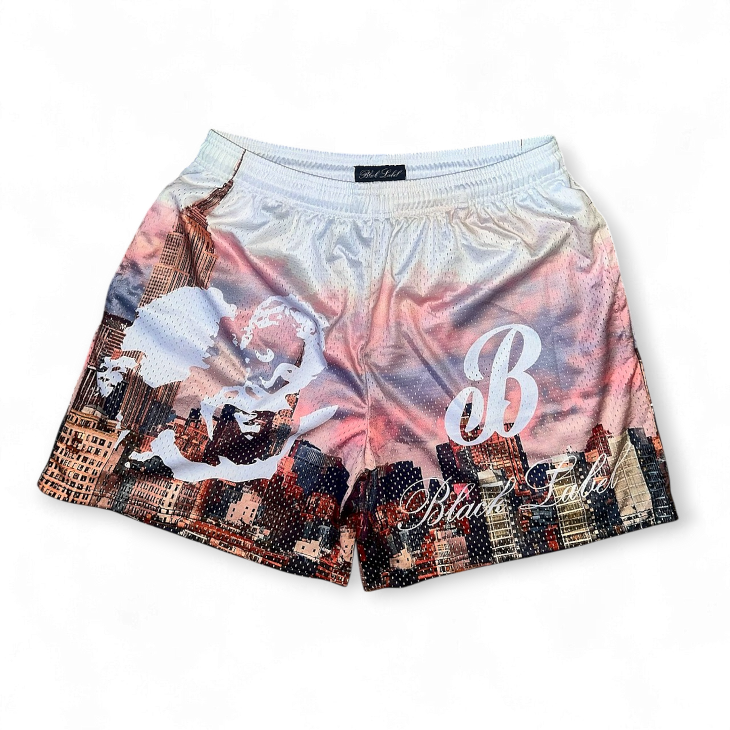 NYC Pink & White SHORTS