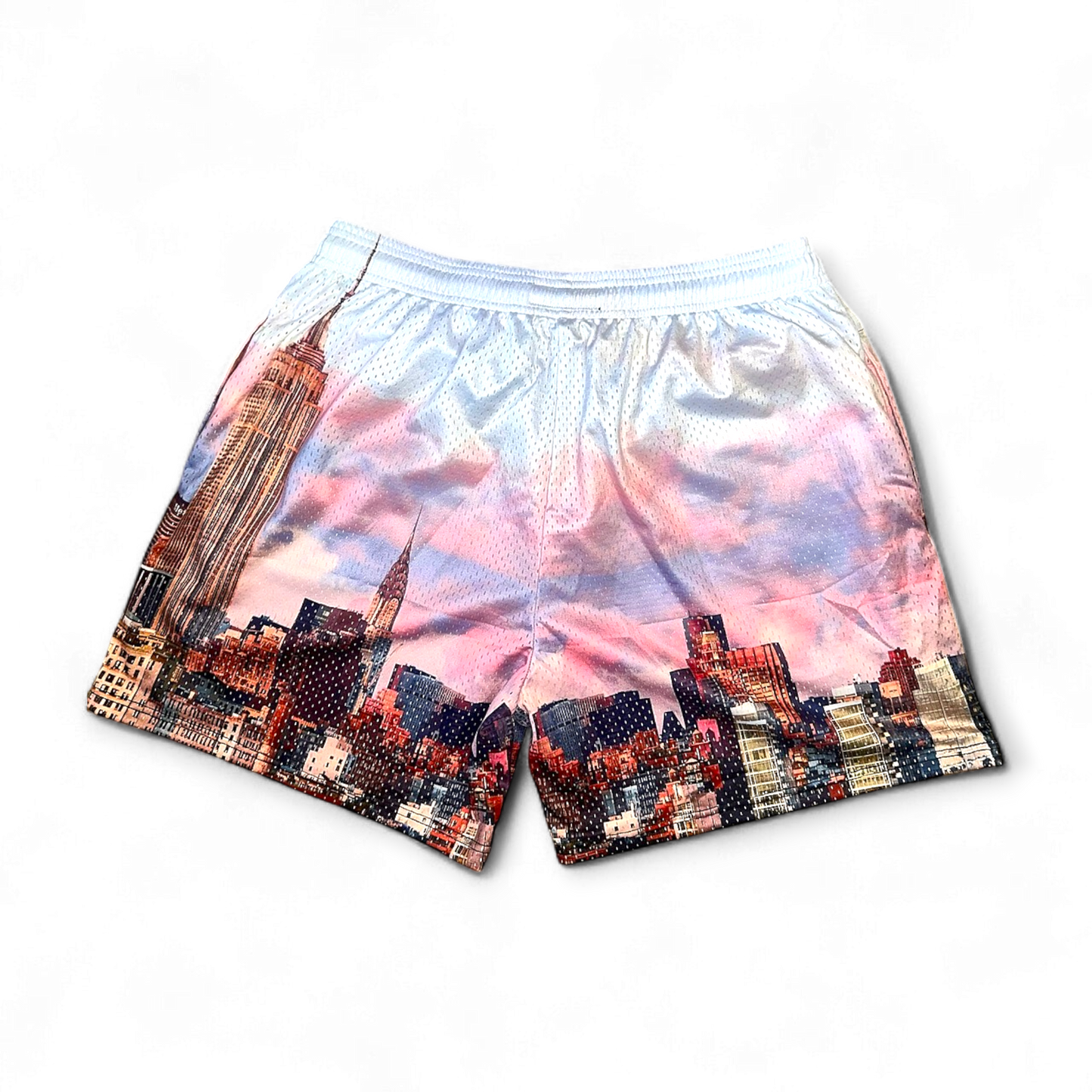 NYC Pink & White SHORTS